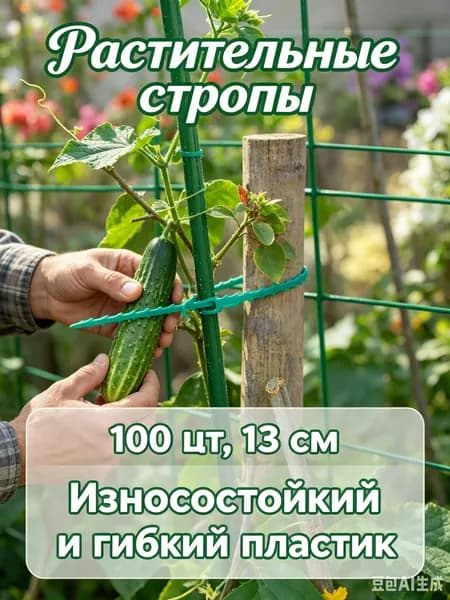 Комплект креплений130 х 20мм, Нейлон, 100 шт