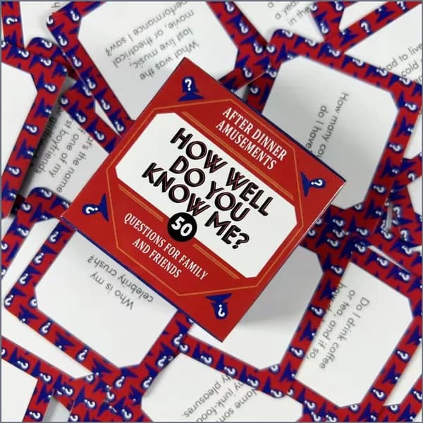 Truth or Dare Card Game,How Well Do You Know Me,Карточная игра Настольная игра