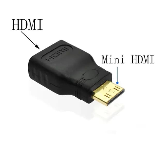 Адаптер HDMI (f) - mini HDMI (M) / переходник