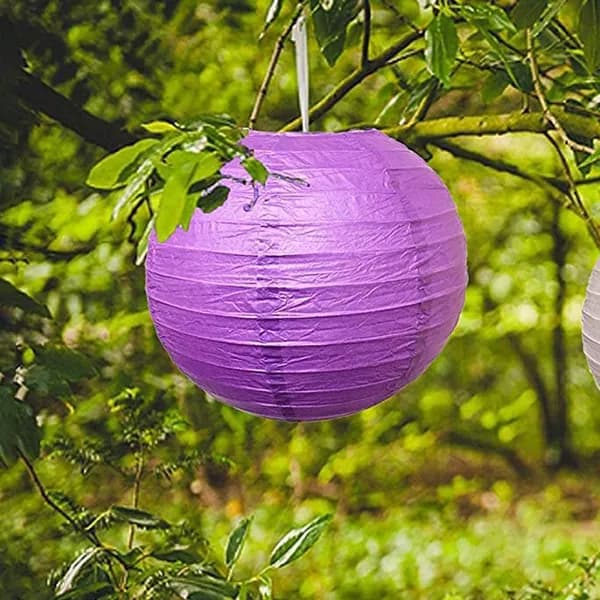 4-дюймовый круглый китайский бумажный фонарь DIY подвесной шаровой светильник свадебный домашний декор