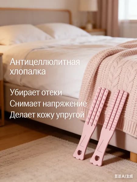 Массажер для тела антицеллюлитный для дома бани и сауны шлепалка