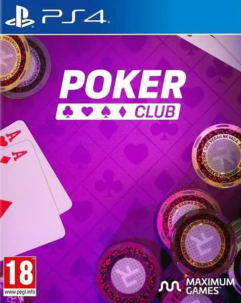 Игра Poker Club PS4, PS5 Русская Версия Диск на PS 4 и PS 5
