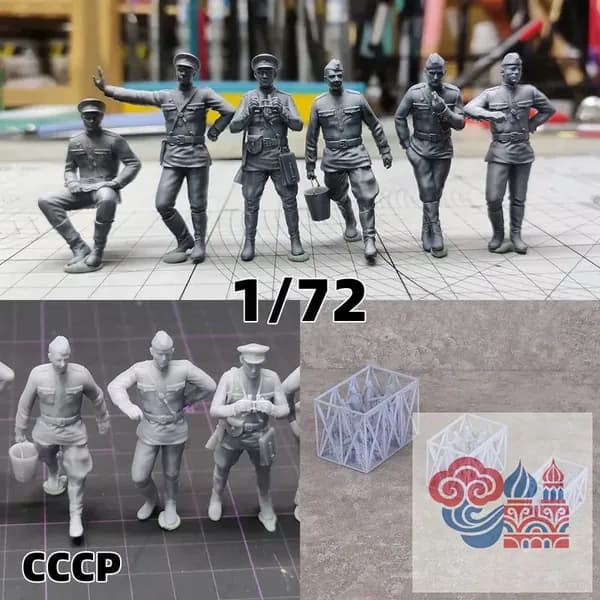 Cor 172 сборная модель солдат