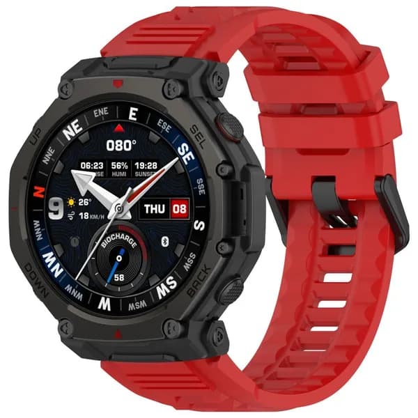Для замены мягкого силиконового ремня Huami Amazfit T-Rex 3 Pro