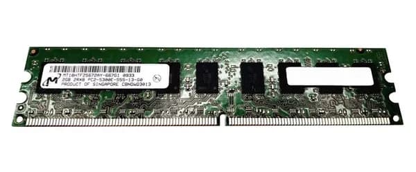 Micron Оперативная память DDR2, 667 МГц, 1 x (MT18HTF25672AY-667G1)