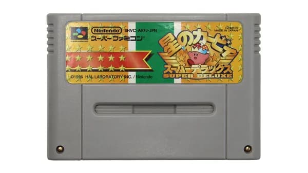 Hoshi no Kirby Super Deluxe (Super Famicom, без коробки, NTSC-J) Винтаж