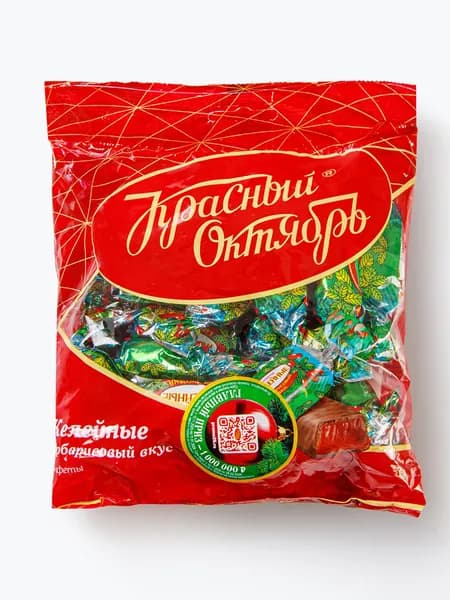 Конфеты шоколадные Красный Октябрь Желейные, с барбарисом, 250 г