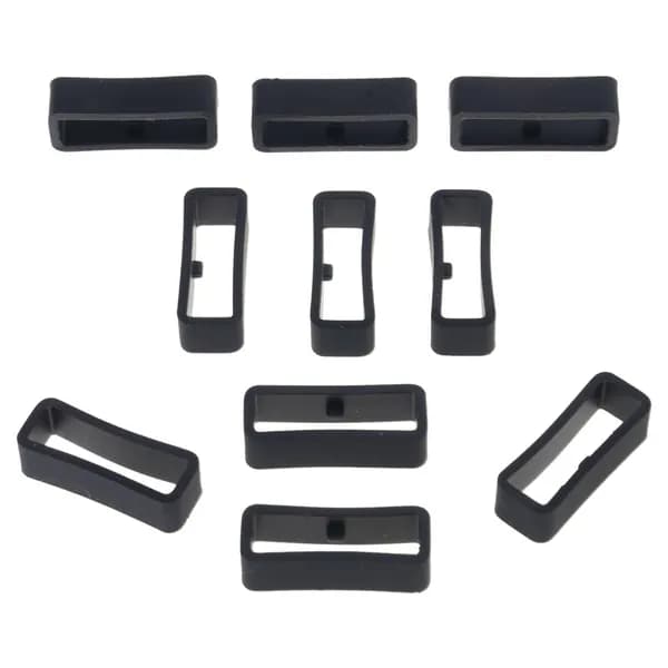 Часы наручные мужские ремешок для часов,10 крепежных колец ремешка Garmin-черные-22 мм