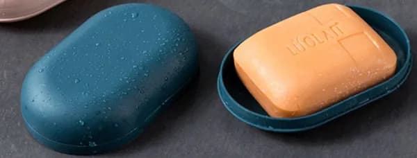 Мыльница дорожная Capsula, синий