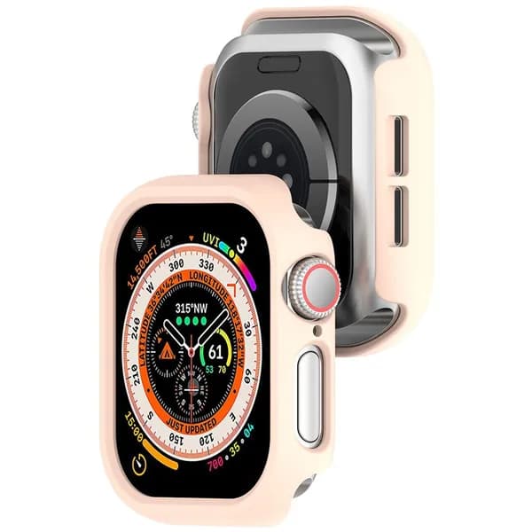 Чехол для часов Жесткий чехол-бампер из П Защитный чехол для Apple Watch Series 10 42/46MM