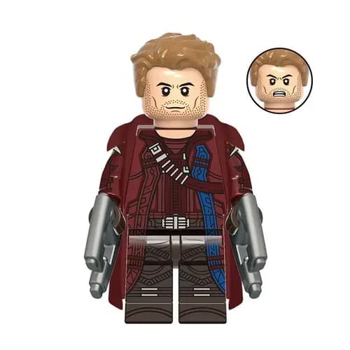 Минифигурка Marvel Звёздный лорд Питер Квилл совместимая с Lego конструктор для мальчиков