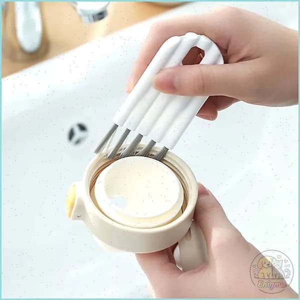 Щетка для очистки зазора крышки чашки