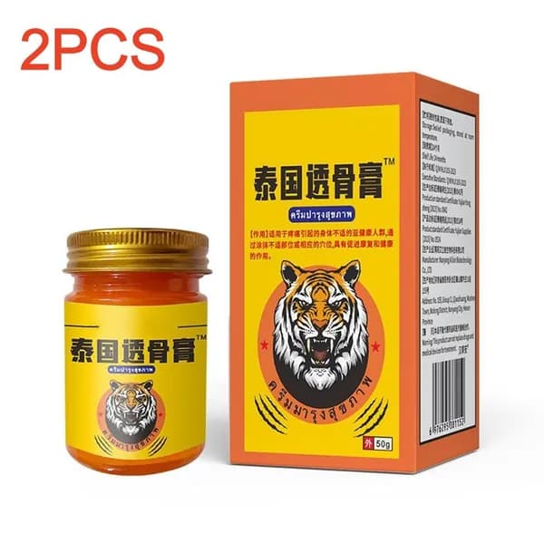 100ml,Тайский красный тигровый бальзам, эффективное средство от боли в суставах и мышцах, массажный крем для облегчения артрита