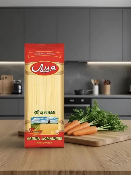 Лапша яичная Домашняя Лия, 250 г