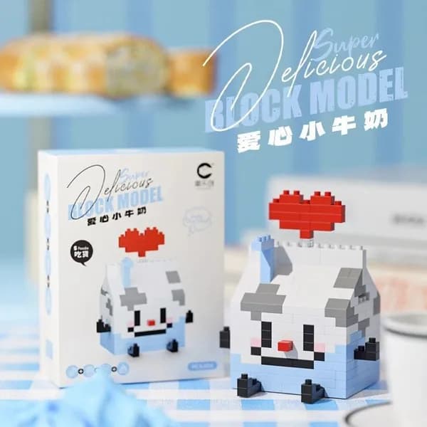 Конструктор, совместимый с Lego, из микрозернистых кубиков, мультяшные персонажи (популярные игрушки), развивающая игрушка для детей, сборная фигурка, подарок на День защиты детей (1 июня)