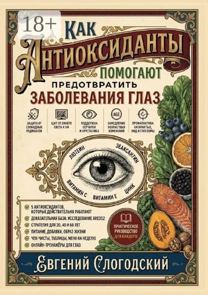 Как антиоксиданты помогают предотвратить заболевания глаз | Слогодский Евгений Николаевич | Электронная книга