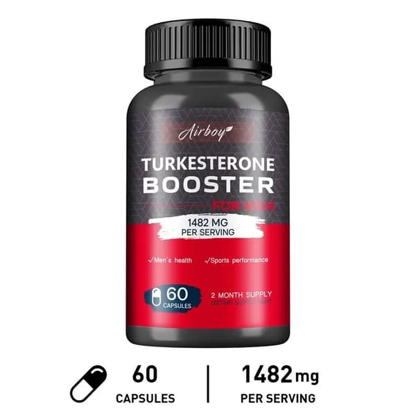 Биологически активная добавка Airboy Turkesterone Booster разработана для повышения энергии, выносливости, спортивных результатов и поддержки роста мышечной массы.
