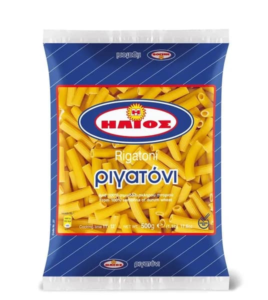 Макаронные изделия HELIOS "RIGATONI"