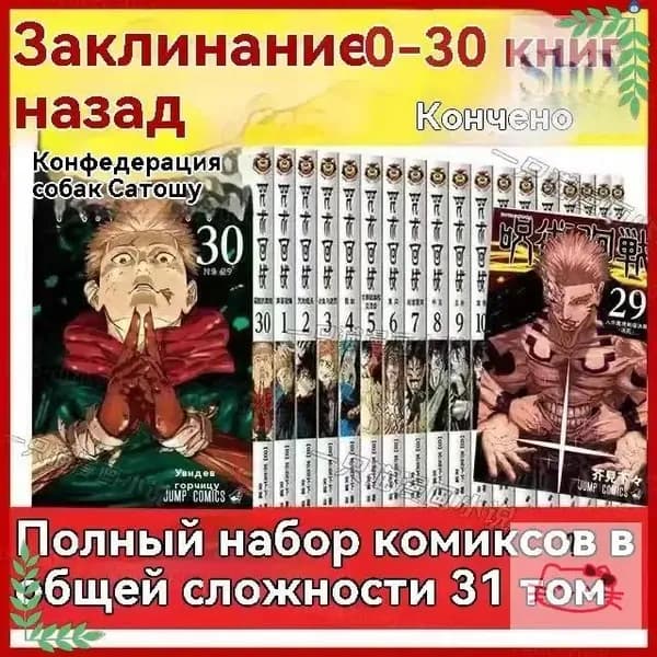 Магическая битва.Jujutsu Kaisen, Vol 29 .Китайский язык 1 книга