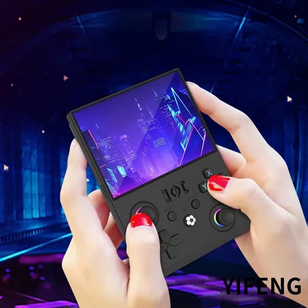 Портативная игровая консоль R36MAX2 с открытым исходным кодом, 4,5 IPS-экран, 64 ГБ
