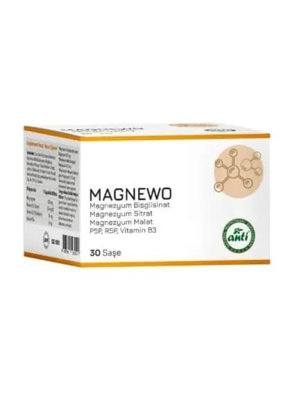 Anti Magnewo Эффервесцентный Магний 30 Саше Предтренировочная добавка