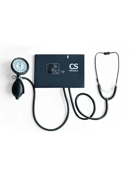 Тонометр CS Medica CS-117 механический (манометр совмещен с грушей)