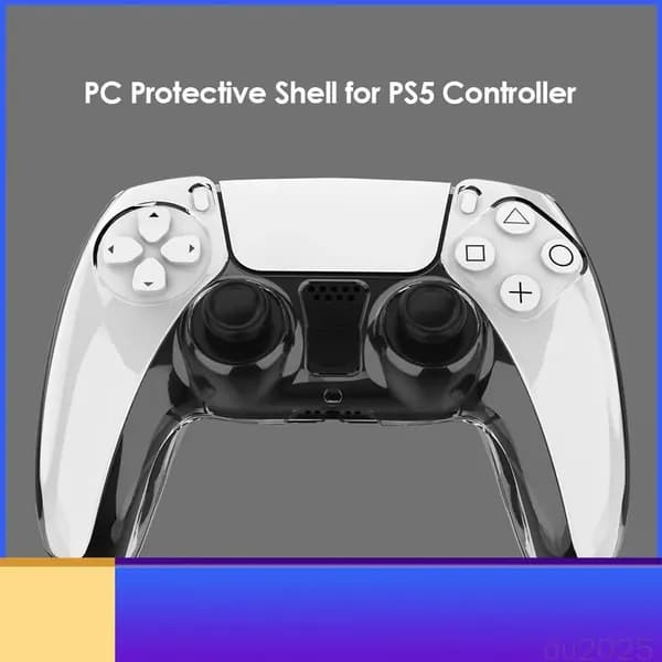 чехол для контроллера PS5, прозрачный