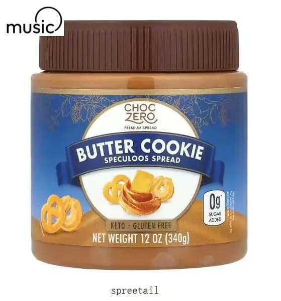 ChocZero, Сдобное печенье со вкусом имбиря, 12 унций (340 грамм)