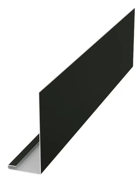 Лобовая планка для кровли, окон 90*40*1250 мм, 4 шт., RAL7024 (графит). Товар уцененный