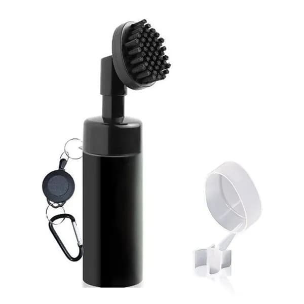Z0Набор Для Чистки Клюшек Гольфа Golf Club Groove Water Brush С Бутылкой Воды, Черный