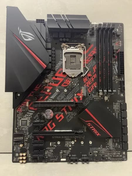 Материнская плата strix b360-h gaming