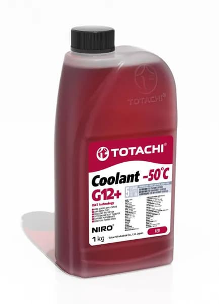 Антифриз готовый раствор 1 л Niro Coolant Red красный / Totachi 44801