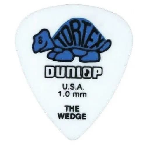 Медиатор Dunlop 424R1.0 Tortex Wedge, 1 мм, 1 шт.