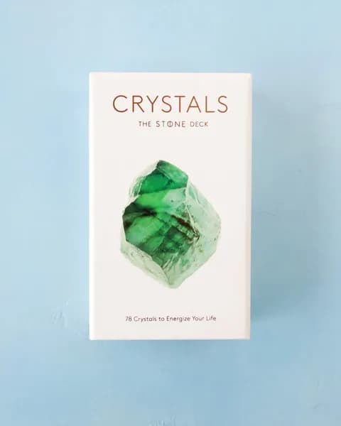 Карты таро Оракул Кристаллы Каменное/Crystals The Stone Oracle Tarot Cards,78 шт