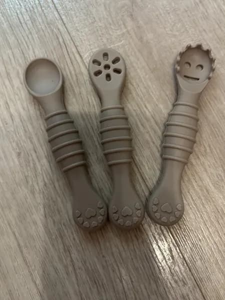 Ложки силиконовые детские для кормления