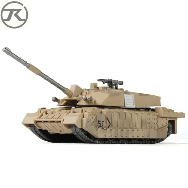 SEBUNAS масштаб 1/72, модель военного танка Challenger 2, модель для быстрой сборки, британский основной танк Challenger 2 для детей и взрослых (10 шт.)