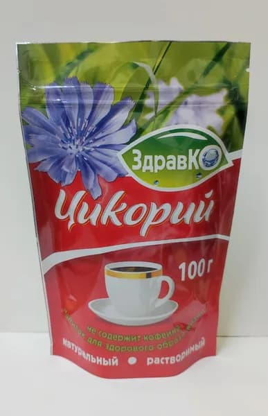 Цикорий 3шт ЗдравКо Растворимый 100г (3шт в упаковке)