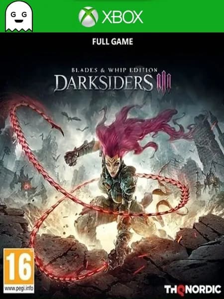 Игра Darksiders III - Blades & Whip Edition, цифровой ключ для Xbox One/Series X S, Русская озвучка