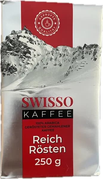 Кофе молотый арабика 100% Swisso Reich Rosten 250гр