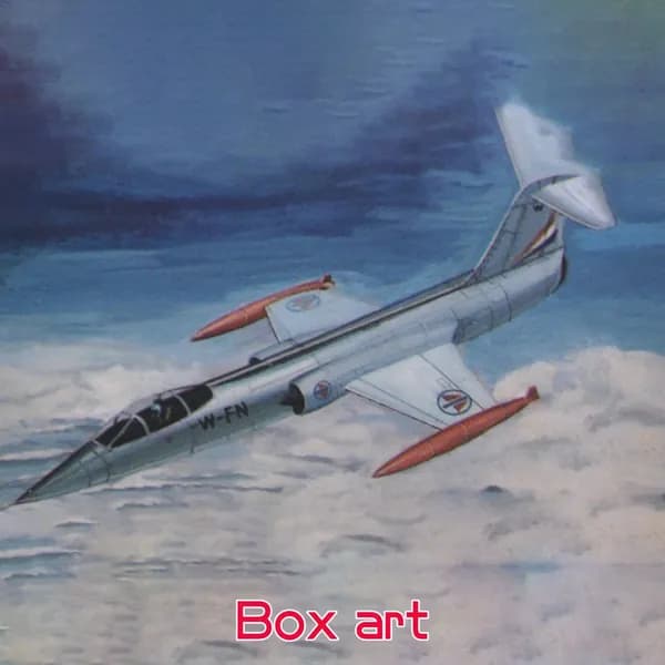1:144 американский истребитель F104 Star G