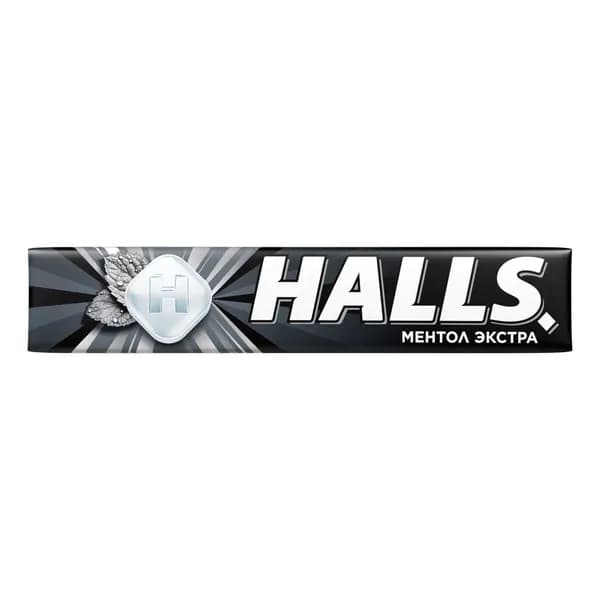 Леденцы Halls Extra Strong Ментол экстра 24,5 г