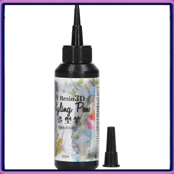 UV Resin Liner, легкий и портативный, для удобного использования в любом месте Серебро