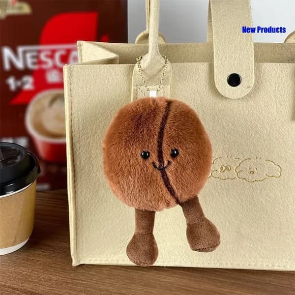 Эксклюзивная плюшевая игрушка JELLYCAT в виде зерен кофе