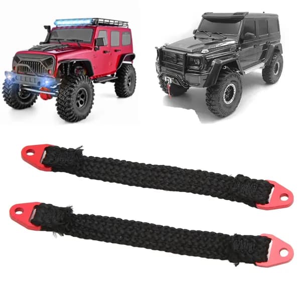 2 шт. ремни ограничения хода RC подвески для Traxxas Slash EREvo ERevo2.0 для AXIALYETI 90032 90038 (95 мм)