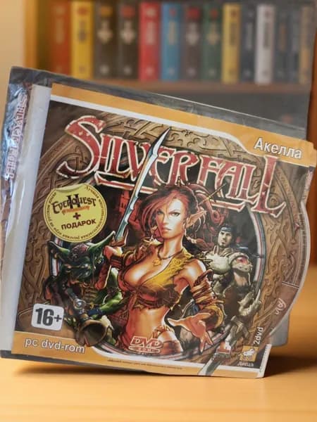 Игра Silverfall +  Everquest бонус 2 диска (PC