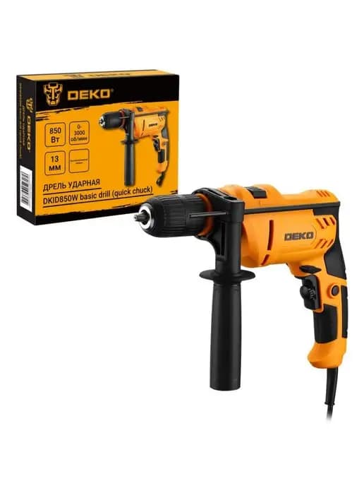 Дрель ударная сетевая DKID850W 063-4155