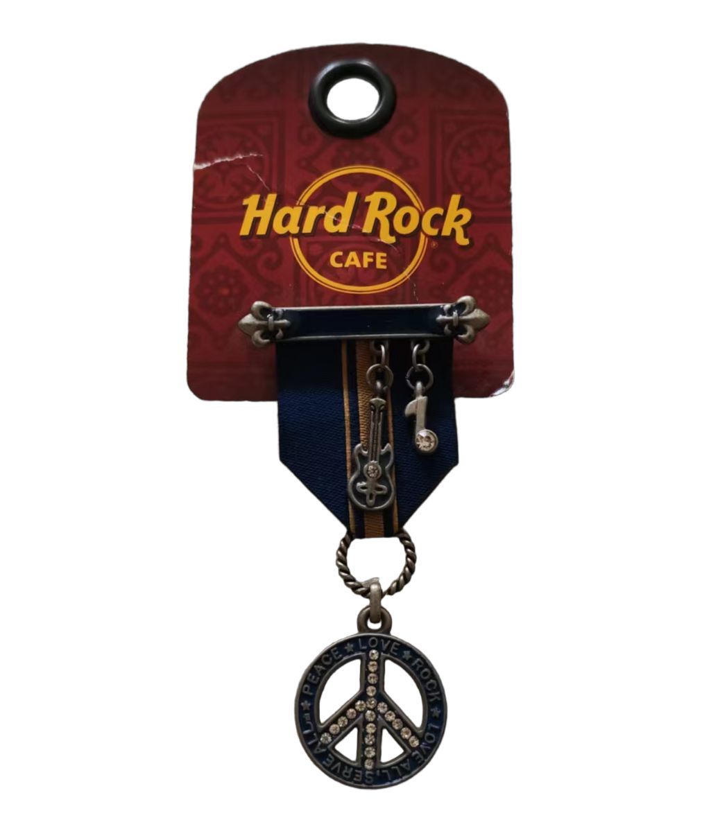 Значок Hard Rock Cafe Militayr Brooch Peace