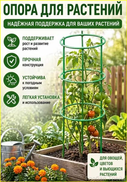 Подставка для цветов,17 см х 51 см