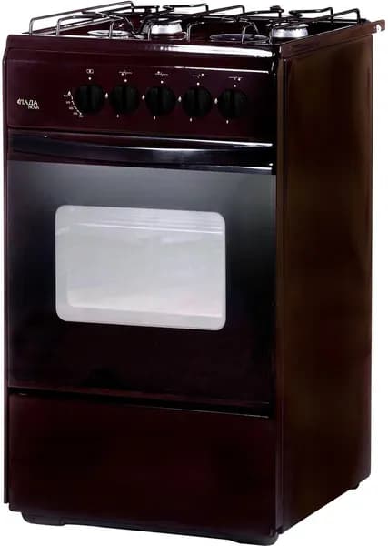 ЛАДА NOVA Газовая плита RG 24040 B с газовой духовкой
