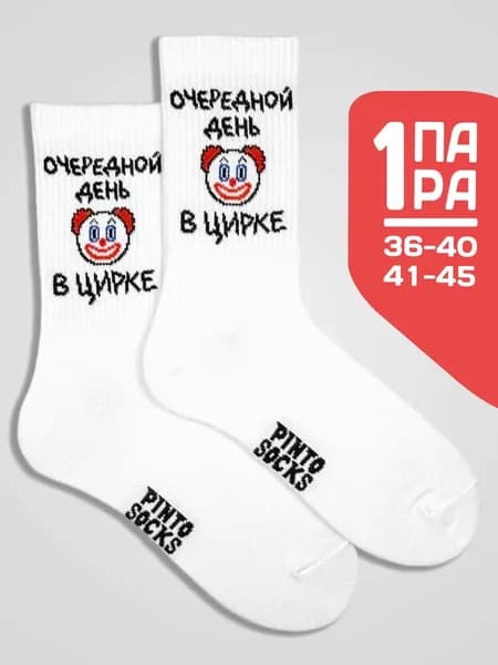 Носки PintoSocks женские, мужские, 1 пара